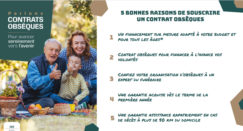 Contrat obsèque